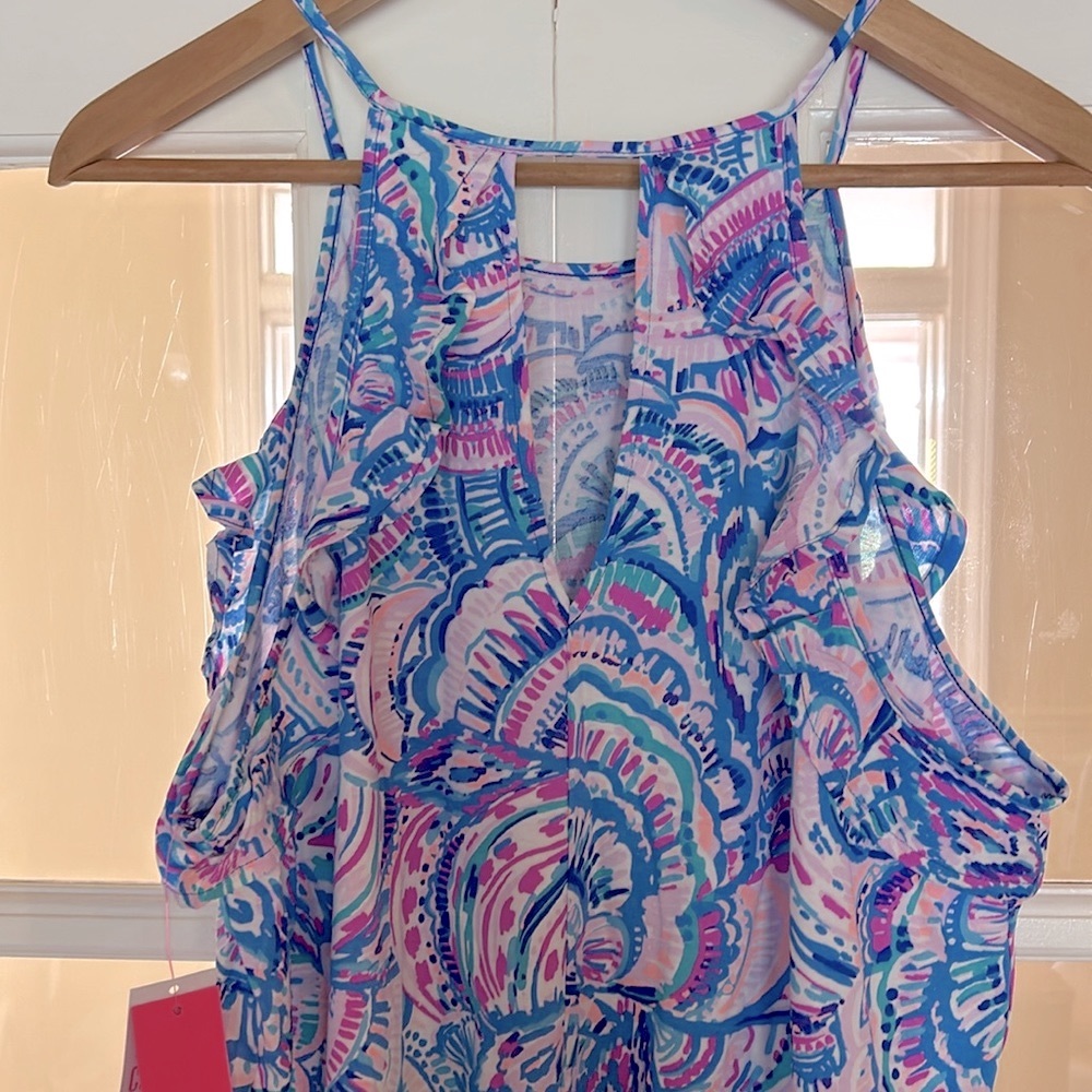 Lilly Pulitzer Ollie Dress with halter neckline - XL - Picture 8 of 9